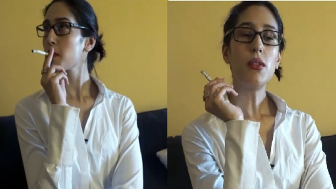 Najam Sethi Daughter Mira Sethi Smoking Cigarette - Waiting For Najam Sethi Response