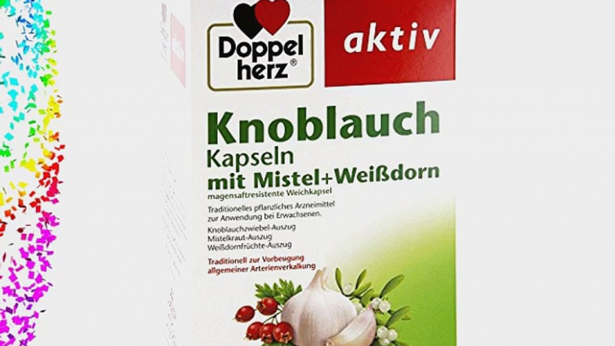 DOPPELHERZ Knoblauch Mistel Wei?dorn Kapseln 480 St Kapseln