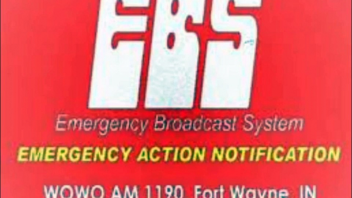 1971 False Emergency Broadcast System EAN (Heard On WOWO-AM And WCCO-AM)