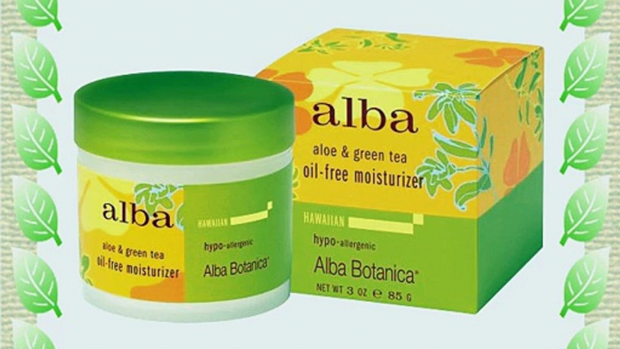 Alba Botanica ?lfreie Aloe Vera und Gr?ne Tee Feuchtigkeitscreme 90 ml