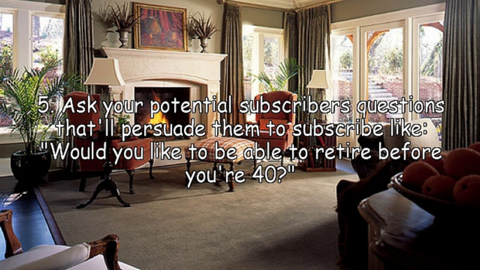 10 Ways To Boost Your E-zine Subscribers