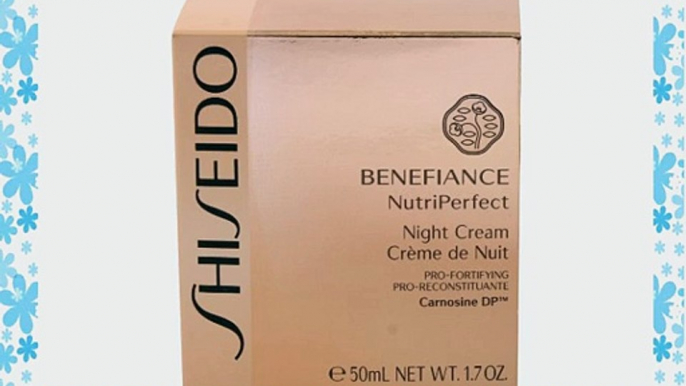 Shiseido Benefiance NutriPerfect Night Crem SPF 15 unisex Gesichtscreme 50 ml 1er Pack (1 x