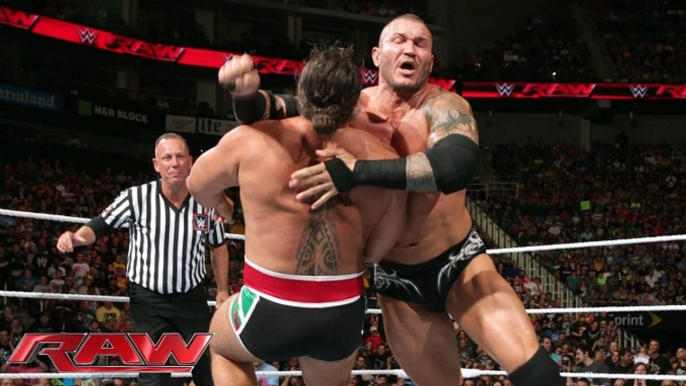 John Cena, Randy Orton & Cesaro vs. Kevin Owens, Sheamus & Rusev- Raw, July 20, 2015