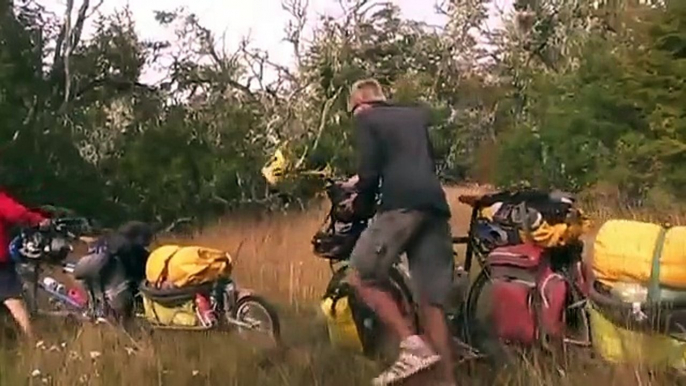 Family on Bikes bicycles Patagonia and Tierra del Fuego