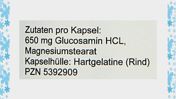 Manako Glucosamin Kapseln 4 x 300 St?ck 1er Pack (1 x 900 g)