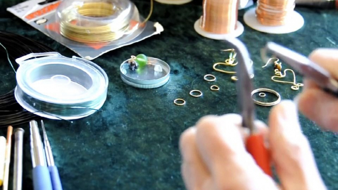 HOW TO BEGIN BASIC WIRE WRAPPING AND JEWELRY MAKING  #2,