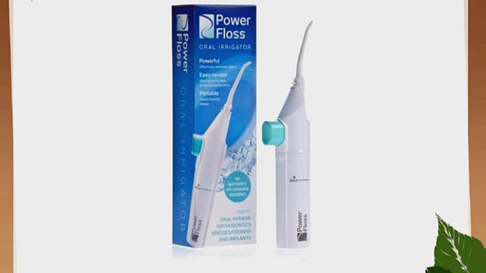 Power Floss Munddusche - Zahn Munddusche mit Wasser (Ohne Batterie)