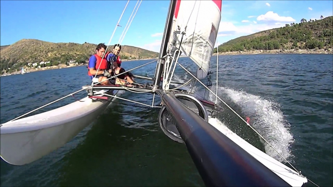 Hobie Cat 16 Race en el pantano del Burguillo 23/07/2015