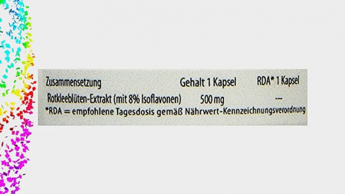 Avitale Rotklee Kapseln 500 mg 120 St?ck  1er Pack (1 x 72 g)