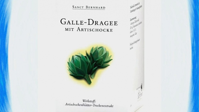 Sanct Bernhard Galle-Dragee mit Artischockenbl?tter-Trockenextrakt 450 Dragees