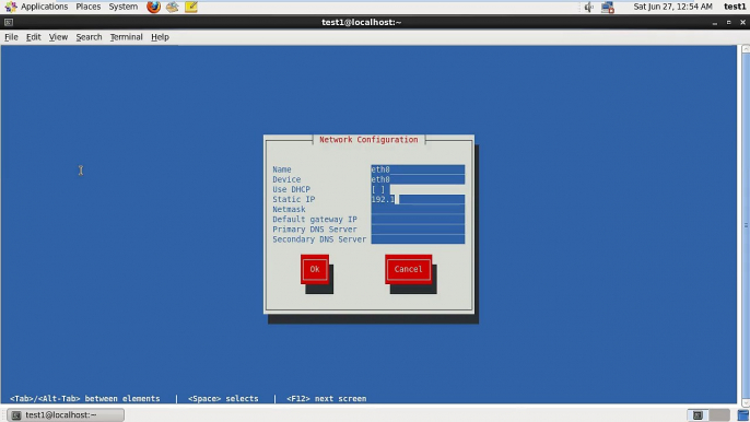 Step 2 :- Assigning Static IP address to Vicidial on Centos