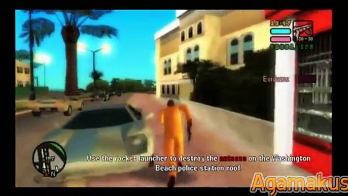 GTA Vice City Stories PS2 walkthrough - Mission "Turn on, Tune in, Bug out" - HQ