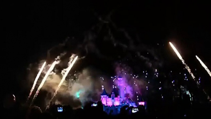 Hong Kong DisneyLand  - fireworks