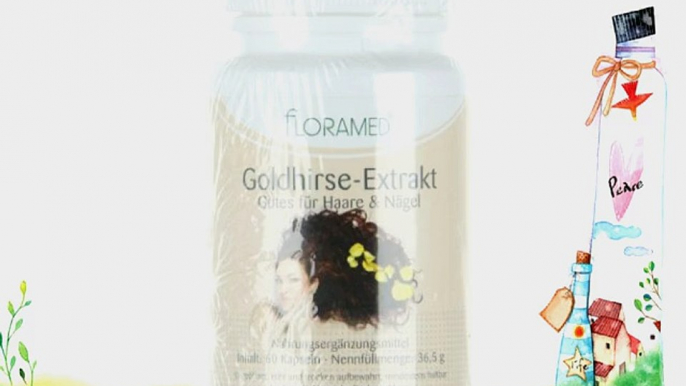 Floramed Goldhirse-Extrakt Kapseln 60 St?ck 1er Pack (1 x 36.5 g)