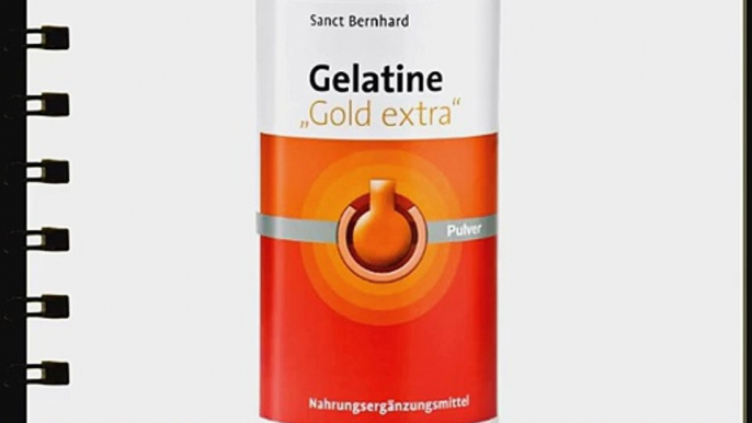 Sanct Bernhard Gelatine Gold Extra mit speziell entwickeltem Collagen-Hydrolysat 525 g