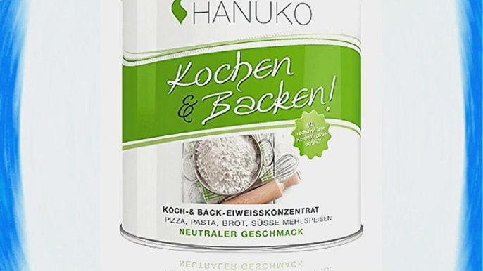 HANUKO Koch- und Backeiwei? Pulver 800 g / Eiwei?konzentrat zum Kochen und Backen / Neutraler