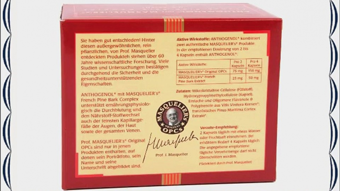 Masquelier's Original OPCs Anthogenol 75 Kapseln 1er Pack (1 x 24 g)