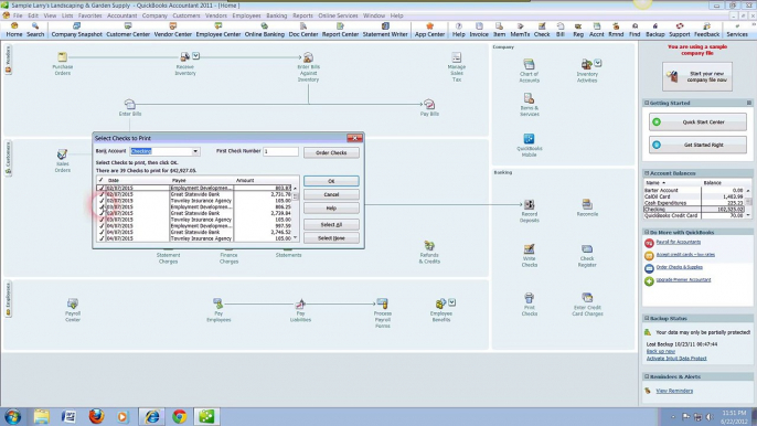 Free QuickBooks Tutorials for accounts receivable and accounts payables. www.etbsfl.com