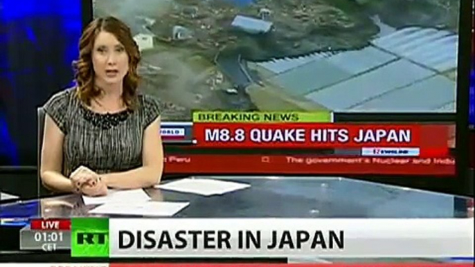 Japan Nuclear Disaster Meltdown Fukushima Radioactive Material in Atmosphere