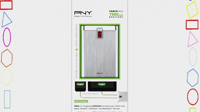 PNY PowerPack microUSB auf USB Adapter inkl. Li-Ion Akku (7800mAh)