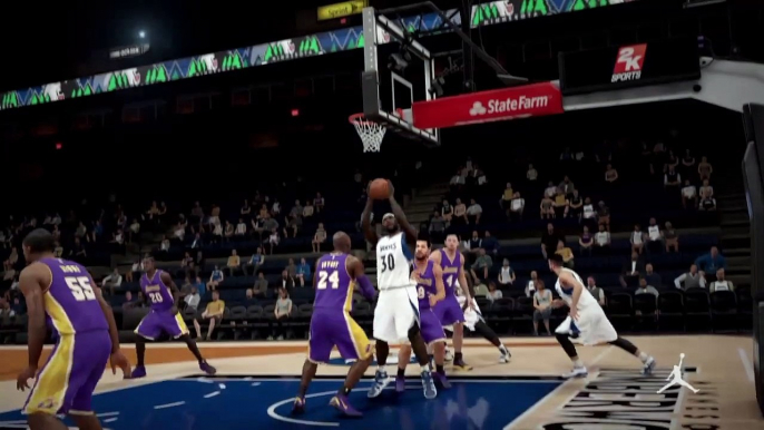 NBA 2K15 PS4 1080p HD Los Angeles Lakers-@Minnesota Timberwolves Mejores jugadas