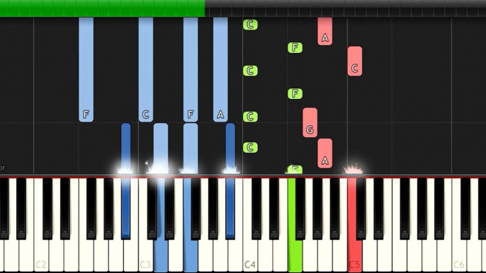 "Fire & The Flood" Piano Tutorial - Chords - How To Play - Cover