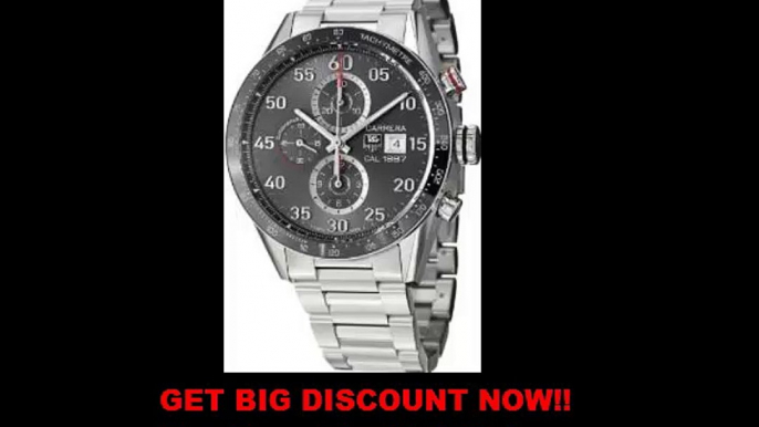 FOR SALE TAG Heuer Men's CAR2A11.BA0799 Analog Display Automatic Self Wind Silver Watch