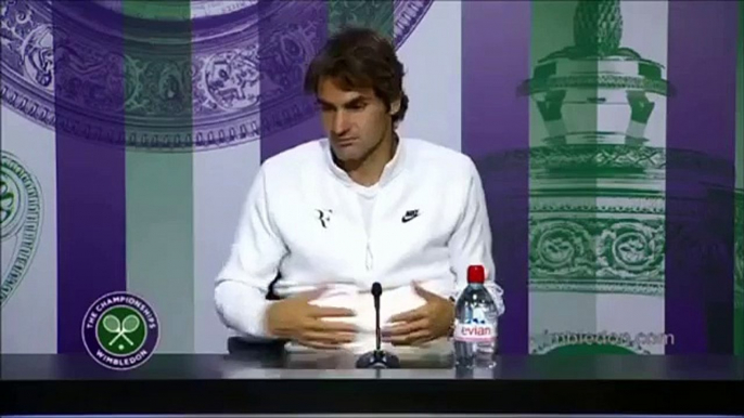 Rafael Nadal & Roger Federer Fight During A Press Conference