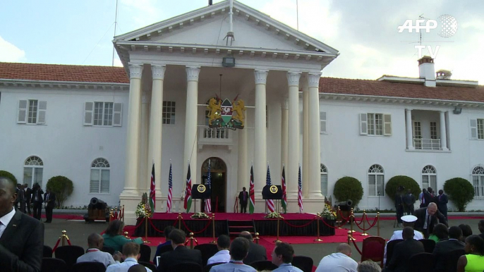 Barack Obama en visite au Kenya