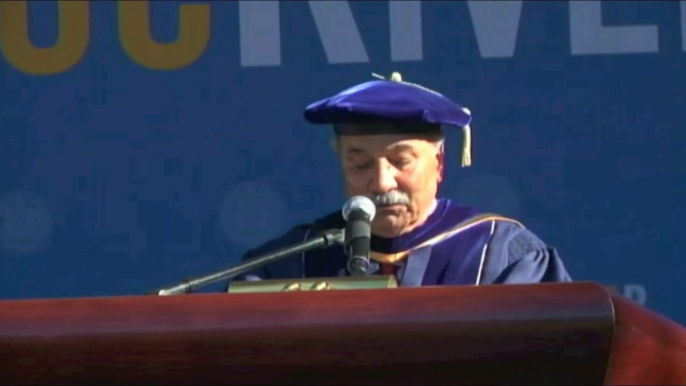 Student Commencement Speech for Bourns College of Engineering