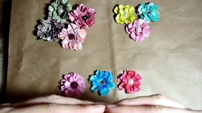 ~*More Paper Flowers ~~ I {heart} Paper Flowers!!!*~