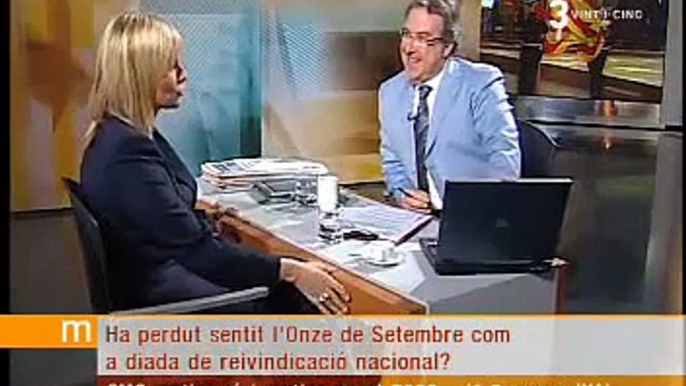 Entrevista a Mònica Terribas als Matins de TV3