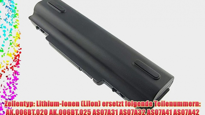 Li-Ion Hochkapazit?tsakku 12 Zellen Akku mit 8800mAh 11.1V f?r Acer Aspire 5740 Acer Aspire