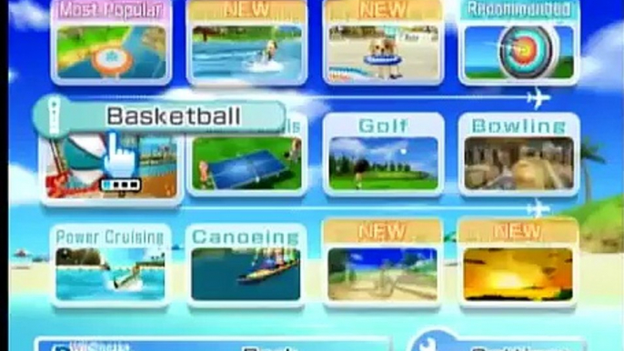 Wii Sports Resort- Cycling: Across The Bridge & Over Talon Rock
