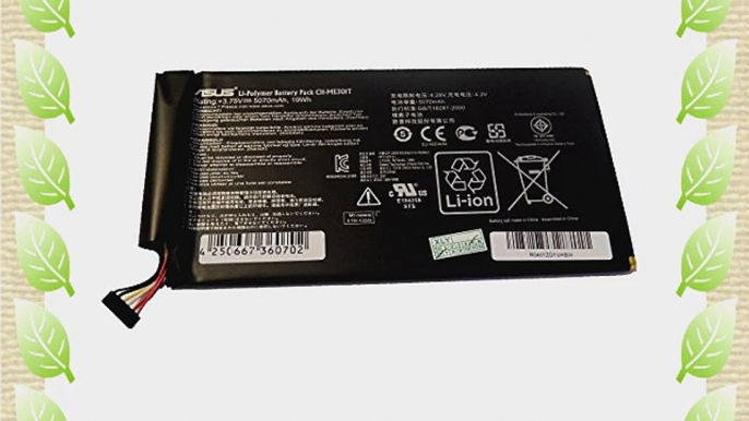 vhbw Akku 5070mAh (3.75V) f?r Tablet Pad Asus Memo Smart Pad 10.1 wie C11-ME301T