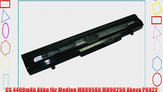 CS 4400mAh Akku f?r Medion MD89560 MD98250 Akoya P6622 Akoya P6630 Medion BTP-DDBM BTP-DBBM