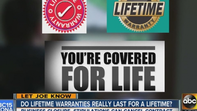 Do Lifetime warranties really last for a lifetime?