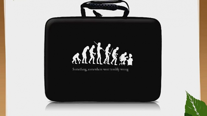 Luxburg? Design Hardcase Laptoptasche Notebooktasche f?r 156 Zoll Motiv: Nerd Evolution