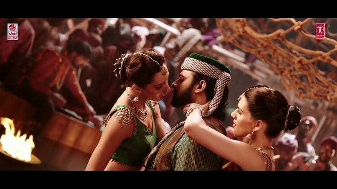 Manohari Video Song -- Baahubali (Telugu) -- Prabhas, Rana, Anushka, Tamannaah, Bahubali