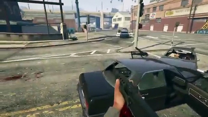 GTA 5 PS4-Xbox One – GOD MODE IN FIRST PERSON! GTA 5 Next Gen Invincibility Cheat Code! GTA V)