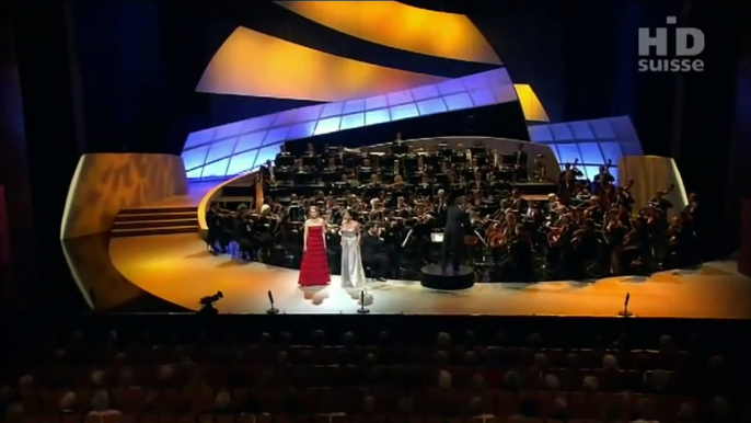 HD Elina Garanca, Anna Netrebko - Flower Duet, Lakme.