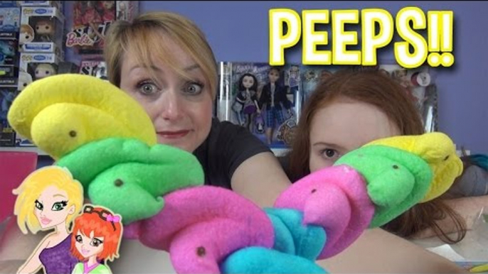 ♥ Peeps Taste Test Challenge | Mommy and Gracie Show ♥