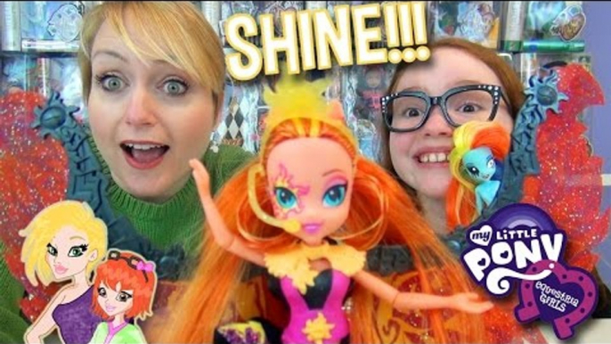 My Little Pony Equestria Girls Rainbow Rocks Sunset Shimmer Time to Shine Doll Review