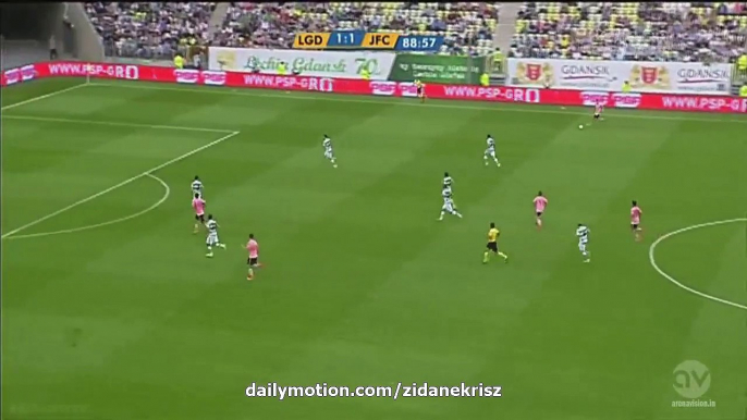 1-2 Mario Mandzukic Goal HD | Lechia Gdansk v. Juventus - Friendly 29.07.2015