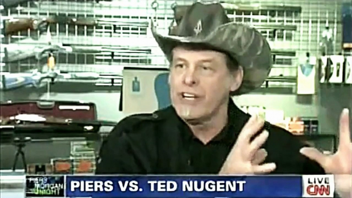 PIERS MORGAN Vs. TED NUGENT on "Piers Morgan Tonight" (Full Interview) Gun Control Round 2