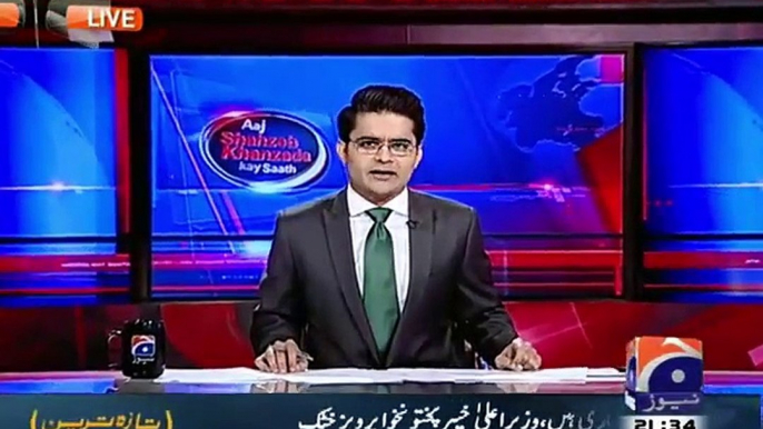 Aaj Shahzaib Khanzada Ke Saath (Lashkar-e-Jhangwi Ka Rehnuma Malik Ishaq Police Muqable Main Halaak..) – 29th July 2015