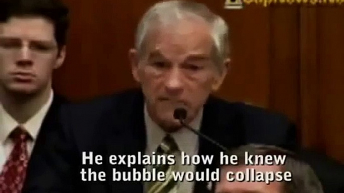 Ron Paul accurately predicts  the US economic meltdown 10 years ago