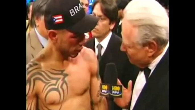 Miguel Cotto Interview after the fight solidifes Pacquiao's the best fighter of all times