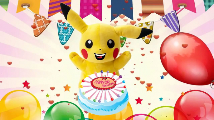 Pokemon Pikachu Happy Birthday Song Nursery Rhymes Kids Songs and Children Songs