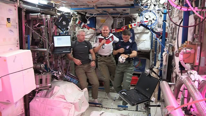 Astronauts to Watch World Cup Aboard Space Station